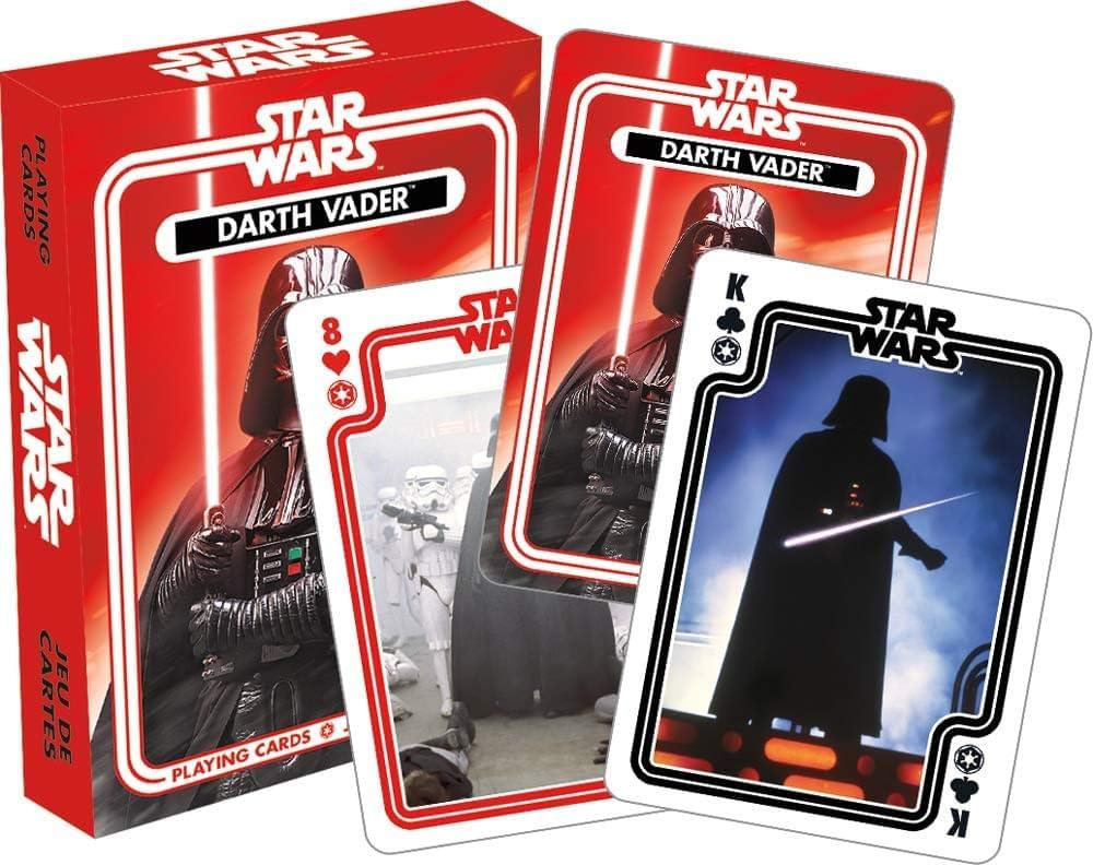 Darth Vader playing cards