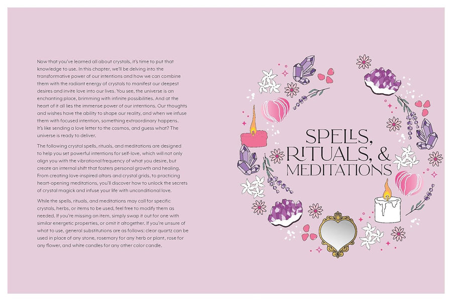 Self-Love Crystals - Crystal Spells& Rituals for Magical Self Care