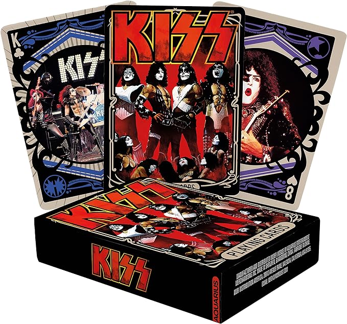 Kiss playing cards