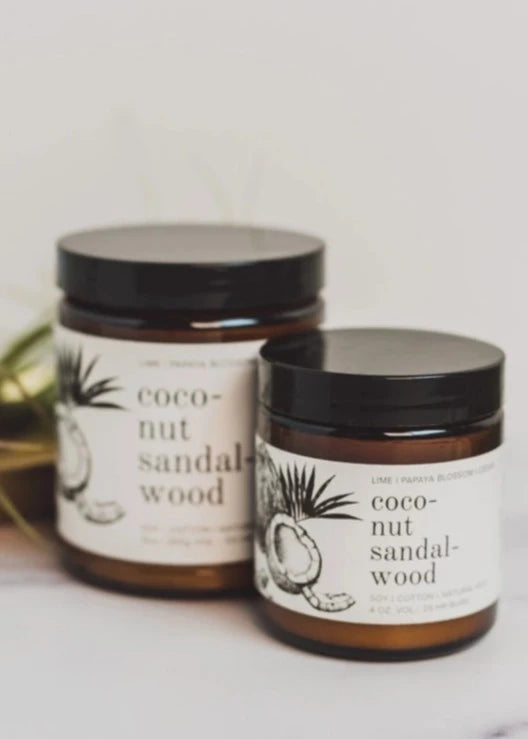 4oz - Coconut Sandalwood