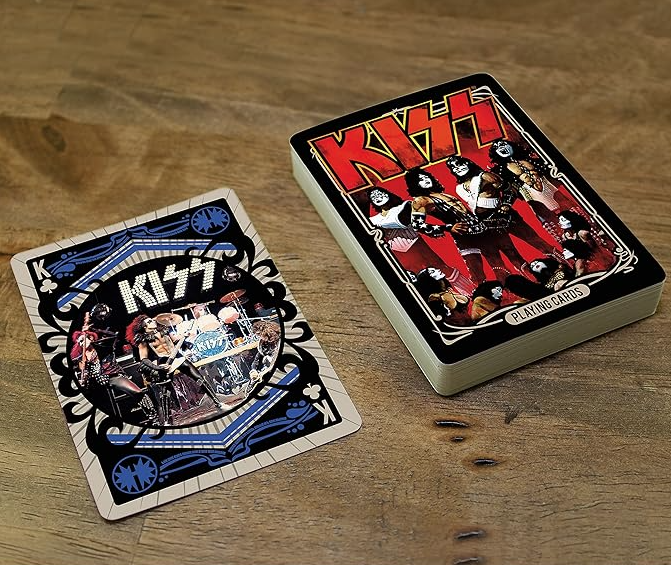 Kiss playing cards