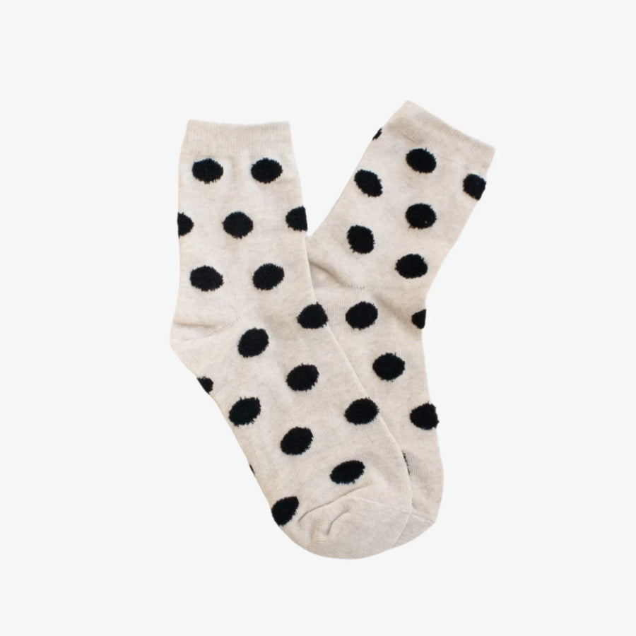 Polka Dots Puff Socks