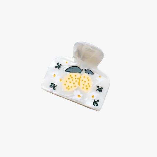 Lemon Tree Hair Claw Clip