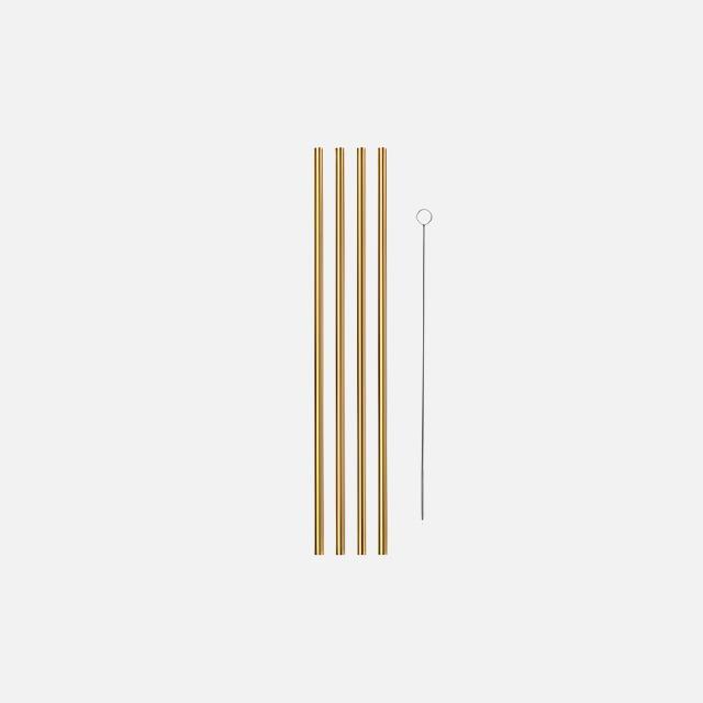 10" Metal Straws